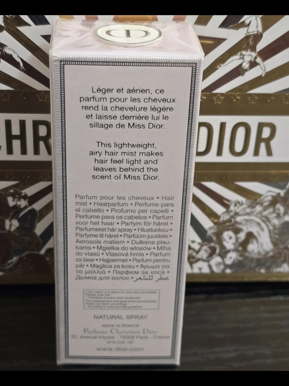 Miss Dior Hair Mist 30ml NIB
